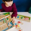 Melissa & Doug See & Spell Wooden Educational Toy With 8 Double-Sided Spelling Boards and 64 Letters - image 2 of 4