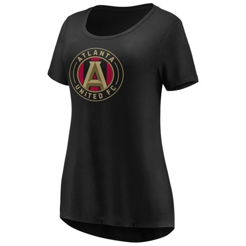 MLS Atlanta United FC Women's Split Neck T-Shirt - XXL