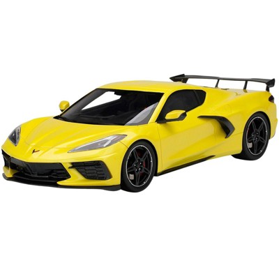 Chevrolet Corvette Stingray Accelerate Yellow Metallic 1/18 Model Car by Top Speed