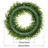 Unique Bargains Farmhouse Decor Front Door Hanging Artificial Wreaths for All Season - image 3 of 4