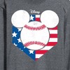 Men's - Disney - Americana Long Sleeve Graphic T-Shirt - 2 of 4