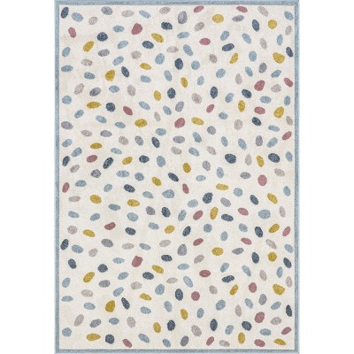 Nuloom Isabela Colorful Pebbles Kids Indoor Area Rug