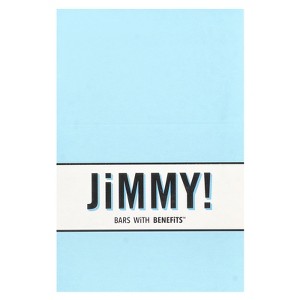 JiMMY! Bars with Benefits, Protein Bar, Golden Vanilla Cookies 'N Cream, 12 Bars, 2.05 oz (58 g) Each - 1 of 3