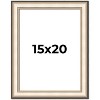PosterPalooza | Contemporary Silver Picture Frame - UV Acrylic, Foam Board Backing, Hanging Hardware - 2 of 4