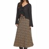 Women's Layla Leopard Print Midi Skirt - if She Loves - 3 of 4