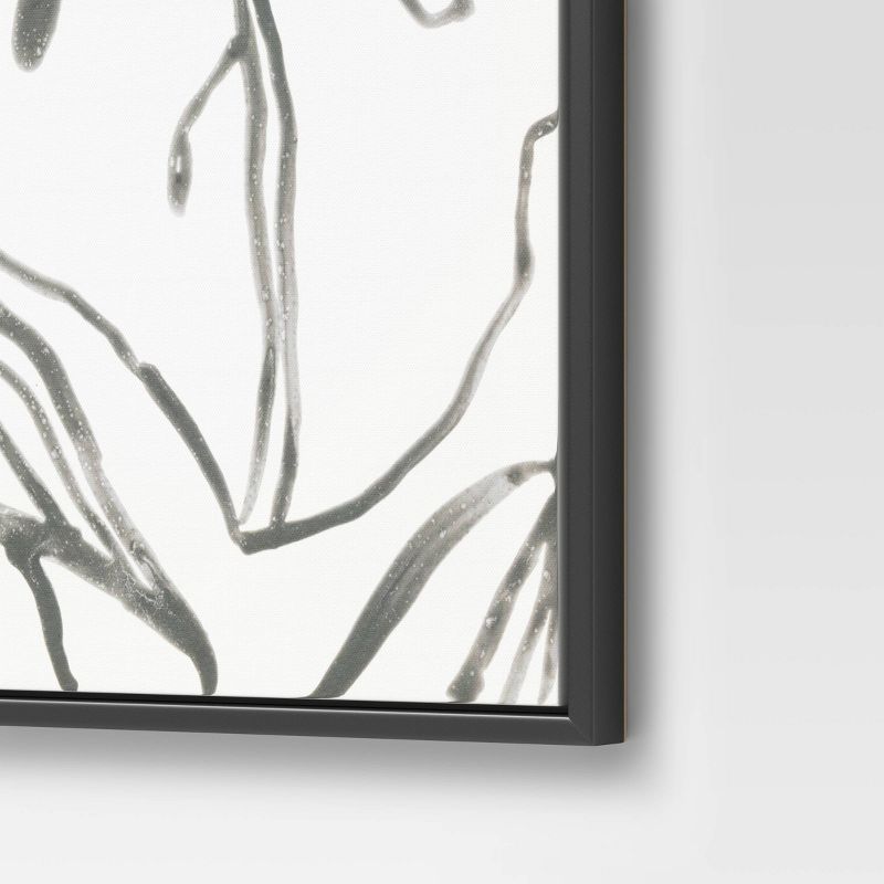24&#34; x 30&#34; Botanical Sketch Framed Wall Canvas White/Black - Project 62&#8482;, 5 of 13