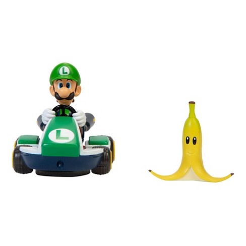 Mario Kart Spin Out Luigi Kart with Banana *BRAND NEW* 