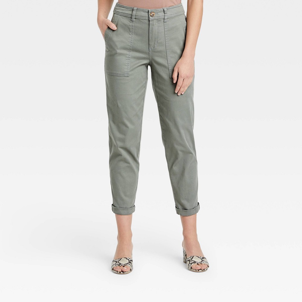 (Size #10) Women's Slim Fit Weekend Chino Pants
