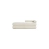 Meridian Furniture,Kennedy Faux Shearling Teddy Fabric Bench - 3 of 4