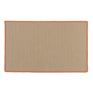 Colonial Mills Seville Doormats - Orange 30" x 48" - 1 of 3