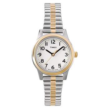 Women's Timex Expansion Band Watch - Light Silver T2N0689J