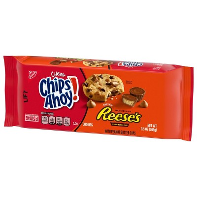 Chips Ahoy! Chewy Chocolate Chip Cookies With Reese's Peanut Butter Cups - 9.5oz