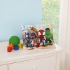 Marvel Spidey and His Amazing Friends Blue, Red, Yellow, and Green, Team Up Decorative Toddler Pillow - 4 of 4