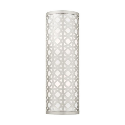 Livex Lighting Calinda 2 - Light Wall Light in  Brushed Nickel