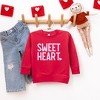 The Juniper Shop Sweetheart Puff Print Toddler Graphic Sweatshirt - 2 of 3