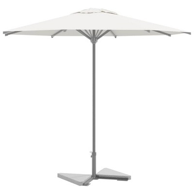 vidaXL Umbrella Weight Plate Grey Granite Compact Umbrella Weight Plate