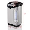 Costway 5-Liter LCD Water Boiler and Warmer Electric Hot Pot Kettle Hot Water Dispenser - 3 of 4