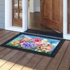 Briarwood Lane Spring Doormat 30x18 Indoor Outdoor Butterflies and Peonies For Spring Doormat - 3 of 4