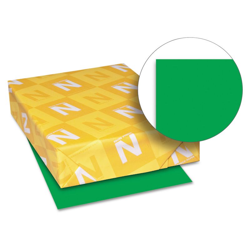 Neenah Paper Astrobrights Colored Paper 24lb 8-1/2 x 11 Gamma Green 500 Sheets/Ream 22541, 1 of 6