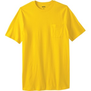 KingSize Shrink-Less Lightweight Longer-Length Crewneck Pocket T-Shirt - 1 of 4