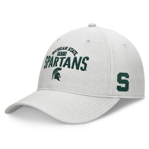 NCAA Michigan State Spartans Unstructured Chambray Cotton Hat - Gray - 1 of 4
