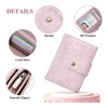 FATMOON Wallets for Women - RFID Blocking Trifold Ladies Wallet with 11 Card Slots, ID Window & Coin Pocket,Ideal for Travel,Commuting - 4 of 4