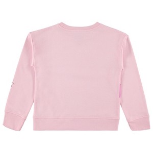 Girls Minnie Mouse Fashion Sweatshirt - Girls Minnie and Mickey Mouse - Disney Crewneck Sweatshirt with Sleeve Print - 1 of 4