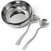 Sol Living Stainless Steel Salad Bowl Serve Pasta, Snacks, Fruit - 4 of 4