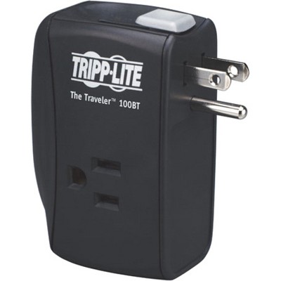 Tripp Lite Notebook Surge Protector Wallmount Direct Plug In 2 Outlet RJ45 - Receptacles: 2 x NEMA 5-15R - 1050J