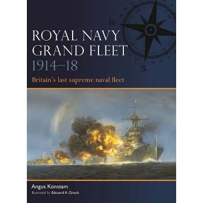 Royal Navy Grand Fleet 1914-18 - by  Angus Konstam (Paperback)