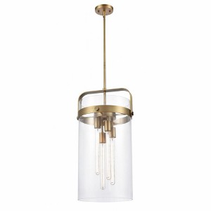 Pilaster - 4 Light Pendant In Industrial Style-25.5 Inches Tall and 13.38 Inches Wide - 1 of 1