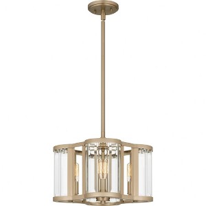 Quoizel Lighting 4 - Light Pendant in  Bronze Gold - 1 of 4