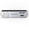 Riptunes Radio Cassette Stereo Boombox With Bluetooth Audio - Silver - 4 of 4