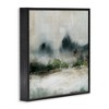 Stupell Industries Enigmatic Foggy Mountain Abstract Landscape Scene Framed Giclee Art, Black, 24" x 24" - 2 of 4