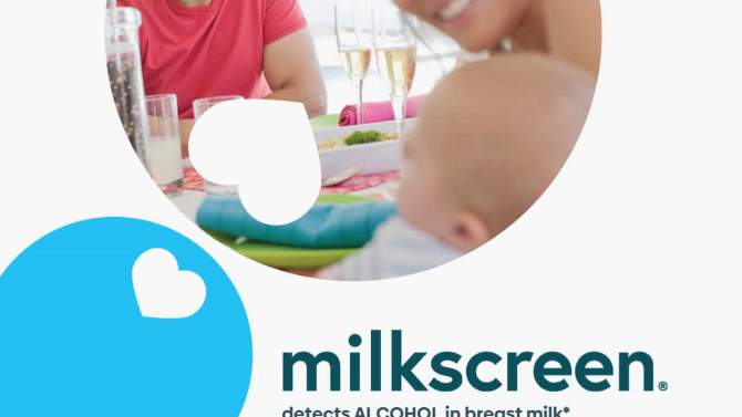 UpSpring MilkScreen Breast Milk Test Strips for Alcohol - Detects Alcohol in Breast Milk, 2 of 6, play video