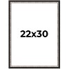 PosterPalooza | Simple Silver Picture Frame - UV Acrylic, Foam Board Backing, Hanging Hardware - 2 of 4