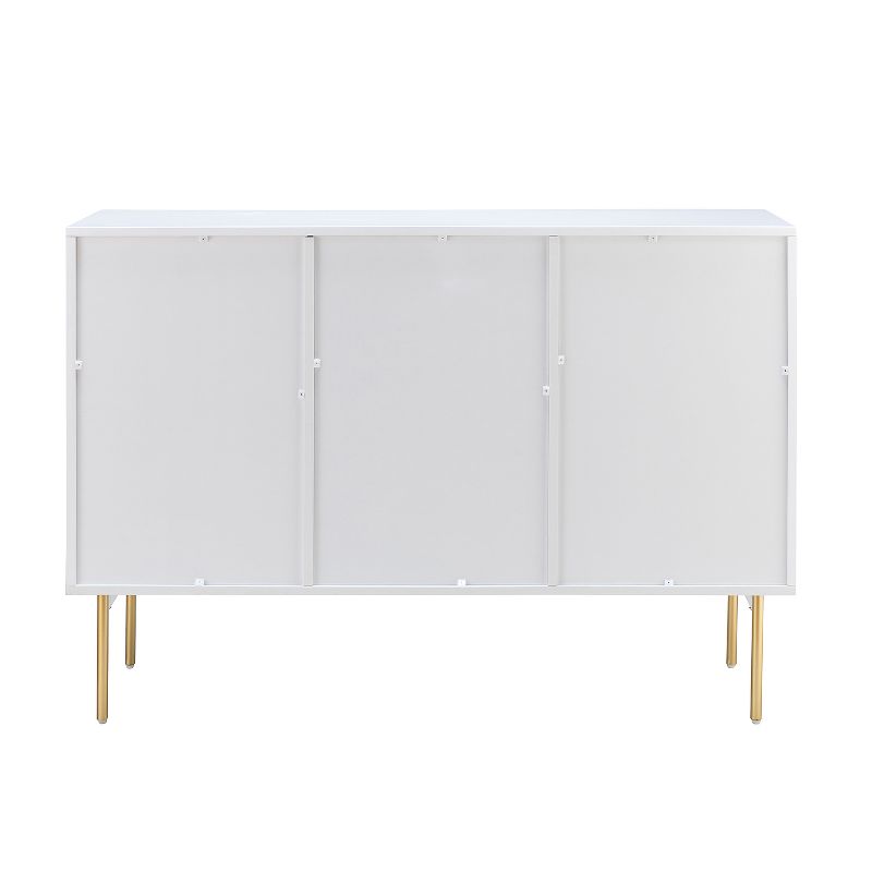 Laconia 47" Buffet Sideboard Cabinet with 3 Doors | KARAT HOME, 4 of 11