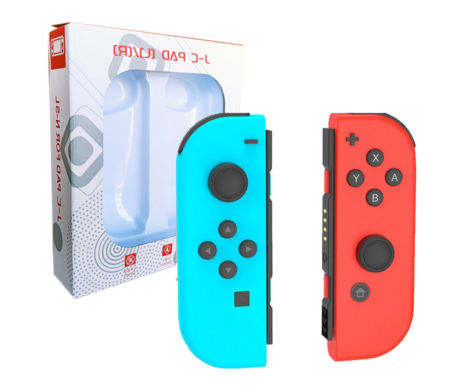 HTUTWOO Game Controller, Upgraded Joypad for Switch with Dual Vibration, Wake-up and Screenshot
