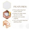 GiGi Bleached Muslin Epilating Roll - 3.5 in x 40 Yards (PACK OF 2) - 4 of 4