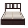 AFI Furnishings Tahoe Platform Bed F with Foot Drawer ES - 2 of 4