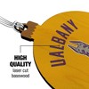 University at Albany Great Danes Wood Christmas Tree Holiday Ornament - 3 of 4