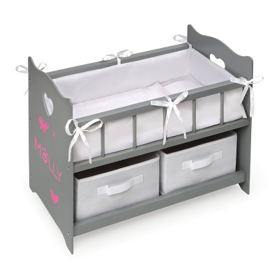 baby doll crib with canopy