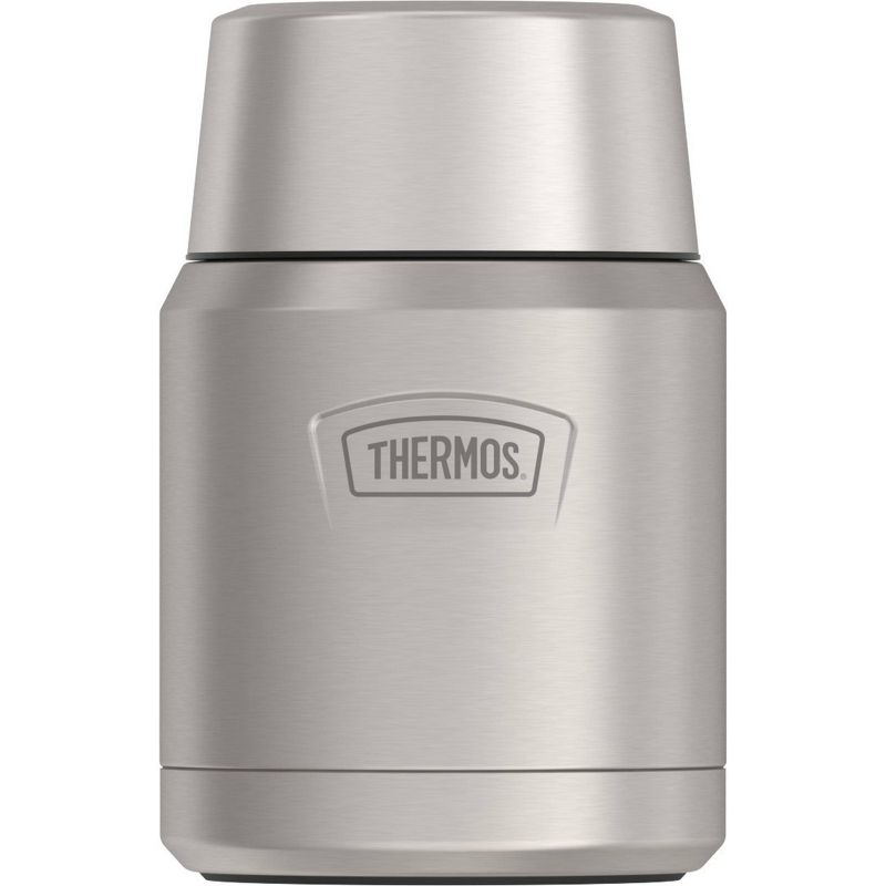 Thermos Icon 16oz Stainless Steel Food Storage Jar with Spoon, 1 of 12