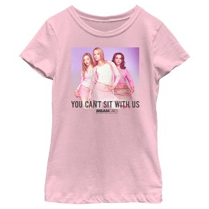 Girl's Mean Girls You Can't Sit With Us Poster T-Shirt - 1 of 4