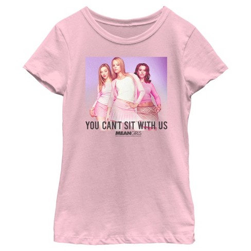 Girl's Mean Girls You Can't Sit With Us Poster T-Shirt - image 1 of 4