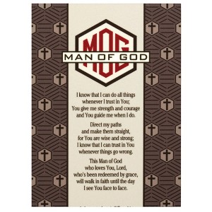 Dicksons I Know That I Can Do All Things Encouraging Verse Brown 3.75 x 2.75 Hardboard Hardboard Decorative Magnet Fridge Magnet - 1 of 1