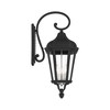 Livex Lighting Morgan 3 - Light Wall Light in  Textured Black - 3 of 4