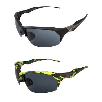 2 Pairs of AlterImage Pursuit Sunglasses with Flash Mirror, SMoke Lenses