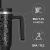Hydrapeak Voyager 40 Oz Stainless Steel Tumbler , Insulated Water Bottle With Straw, Cupholder Friendly Reusable Travel Mug - 4 of 4