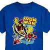 Men's - Marvel - Iron Man Sticker Style Short Sleeve Graphic T-Shirt - 2 of 4